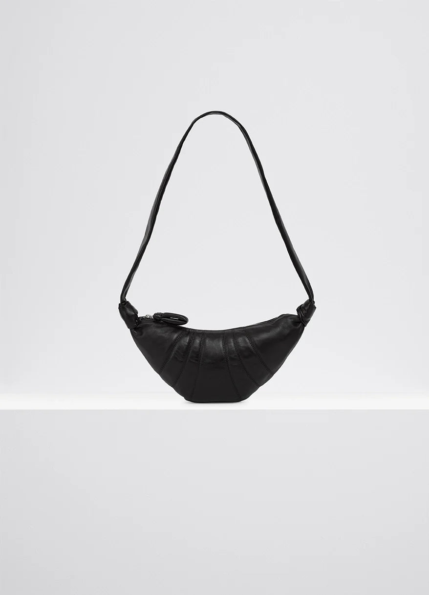 BLACK Small croissant bag | LEMAIRE