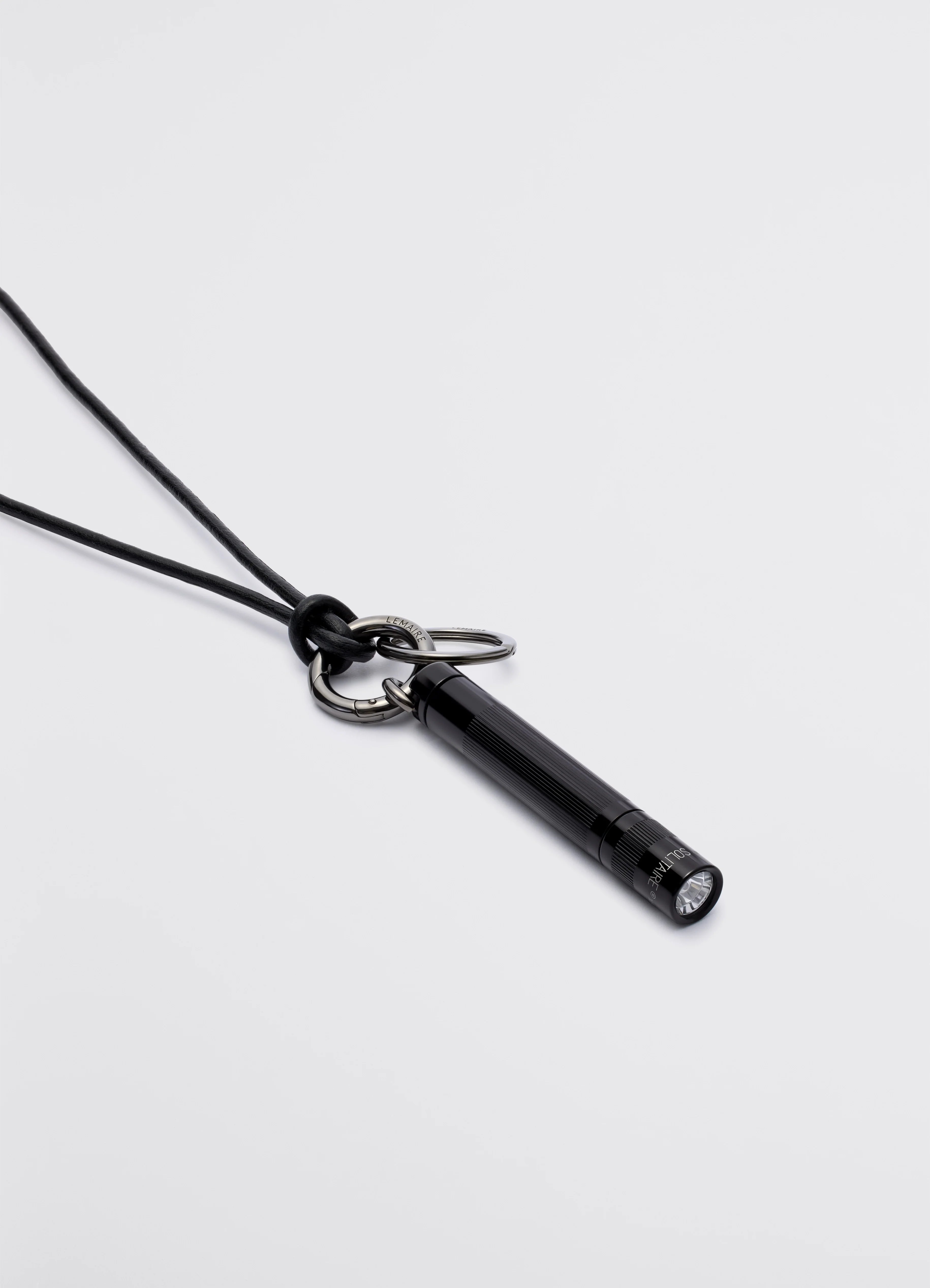 MAGLITE LEATHER NECKLACE