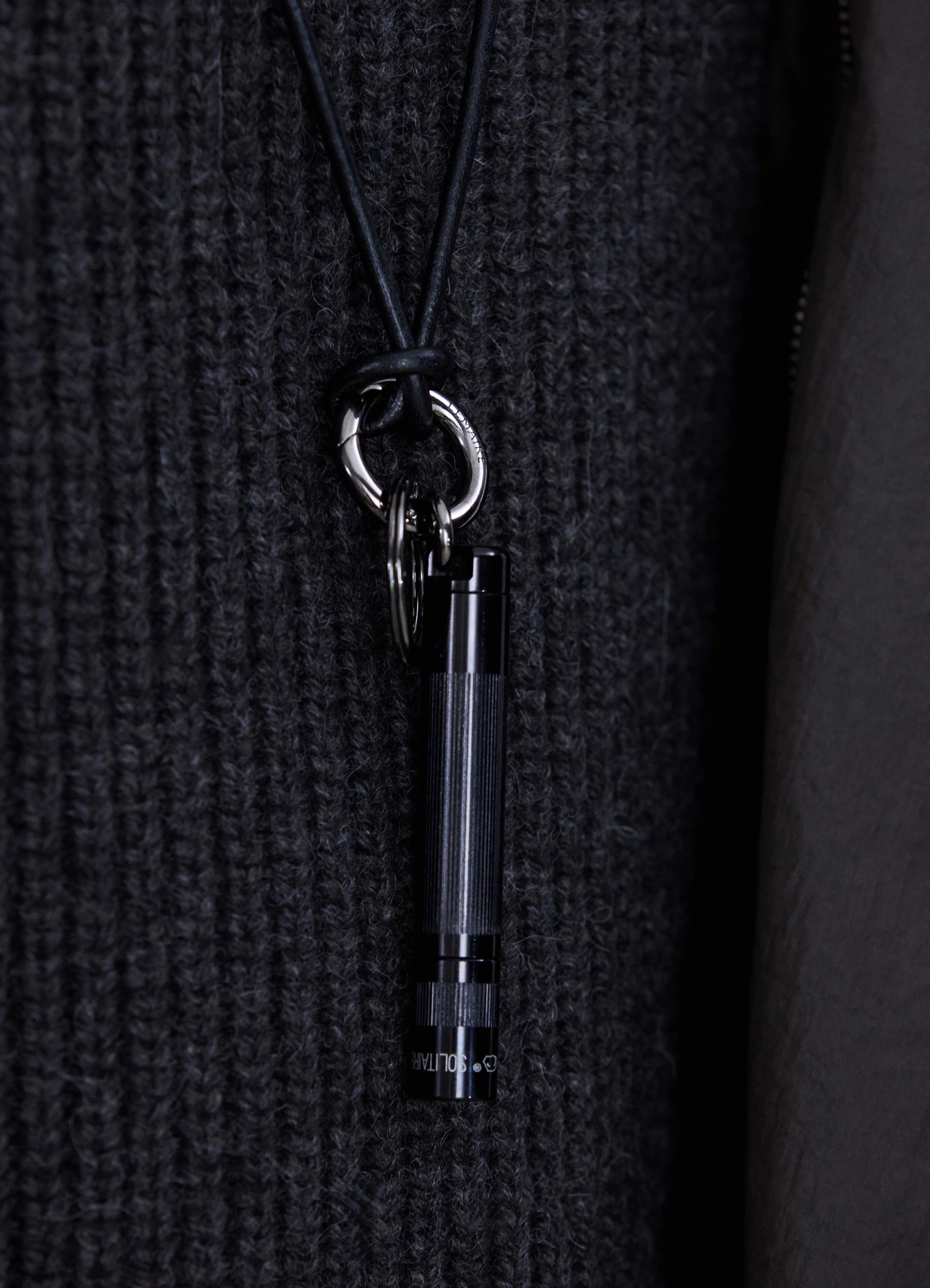 MAGLITE LEATHER NECKLACE