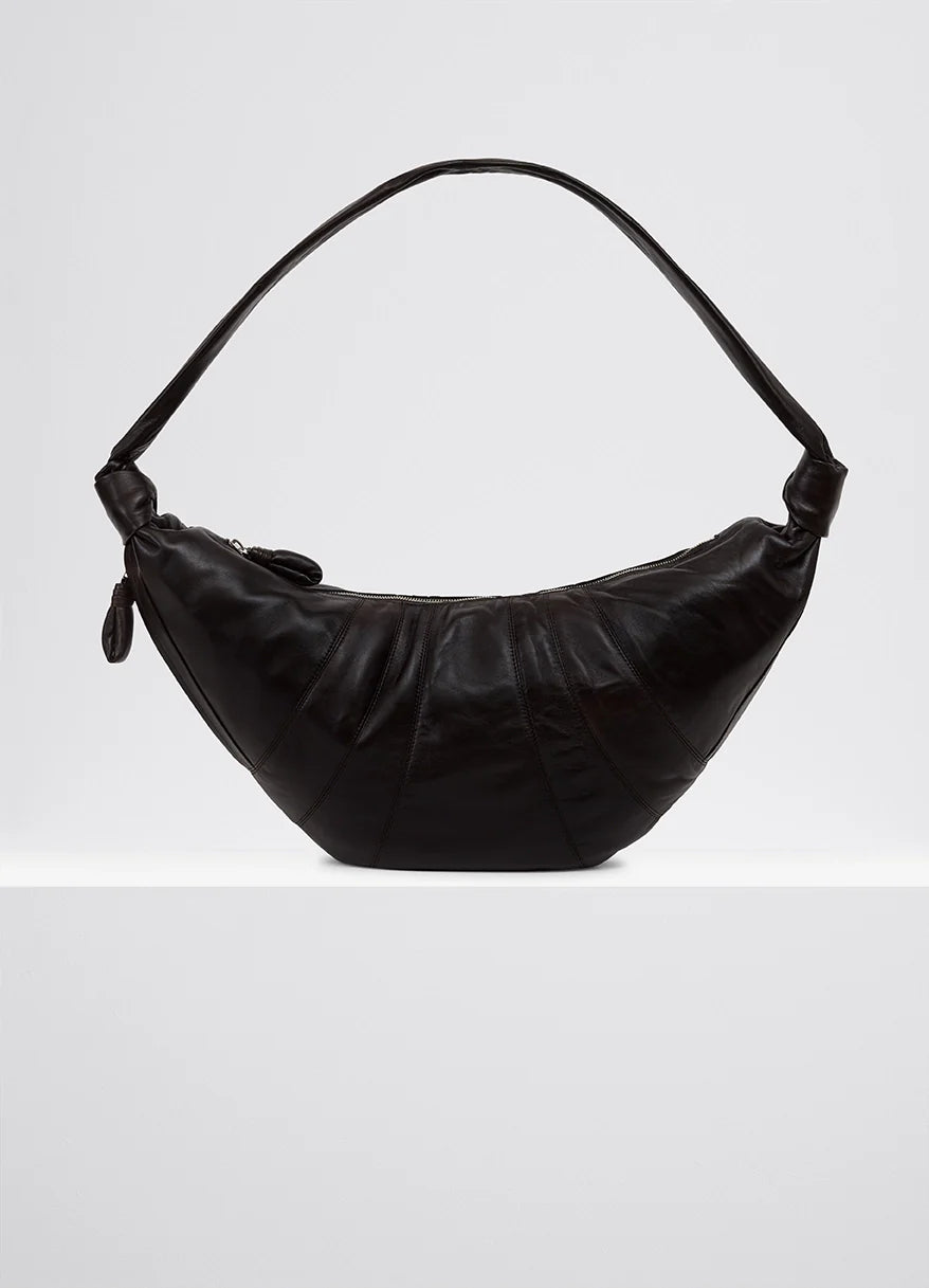 DARK CHOCOLATE Large croissant bag | LEMAIRE