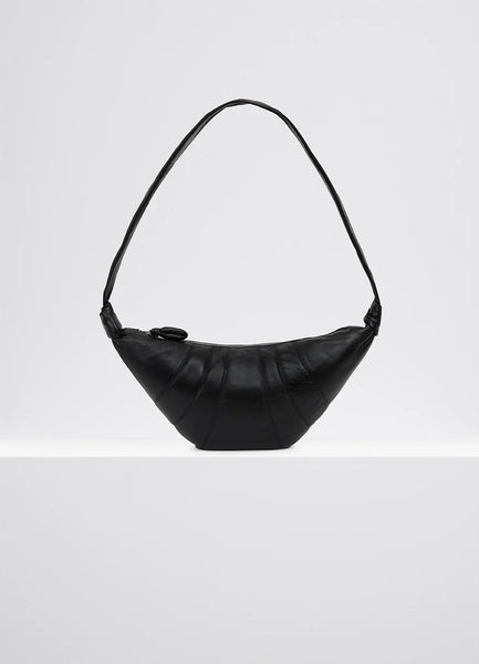 BLACK Medium croissant bag | LEMAIRE