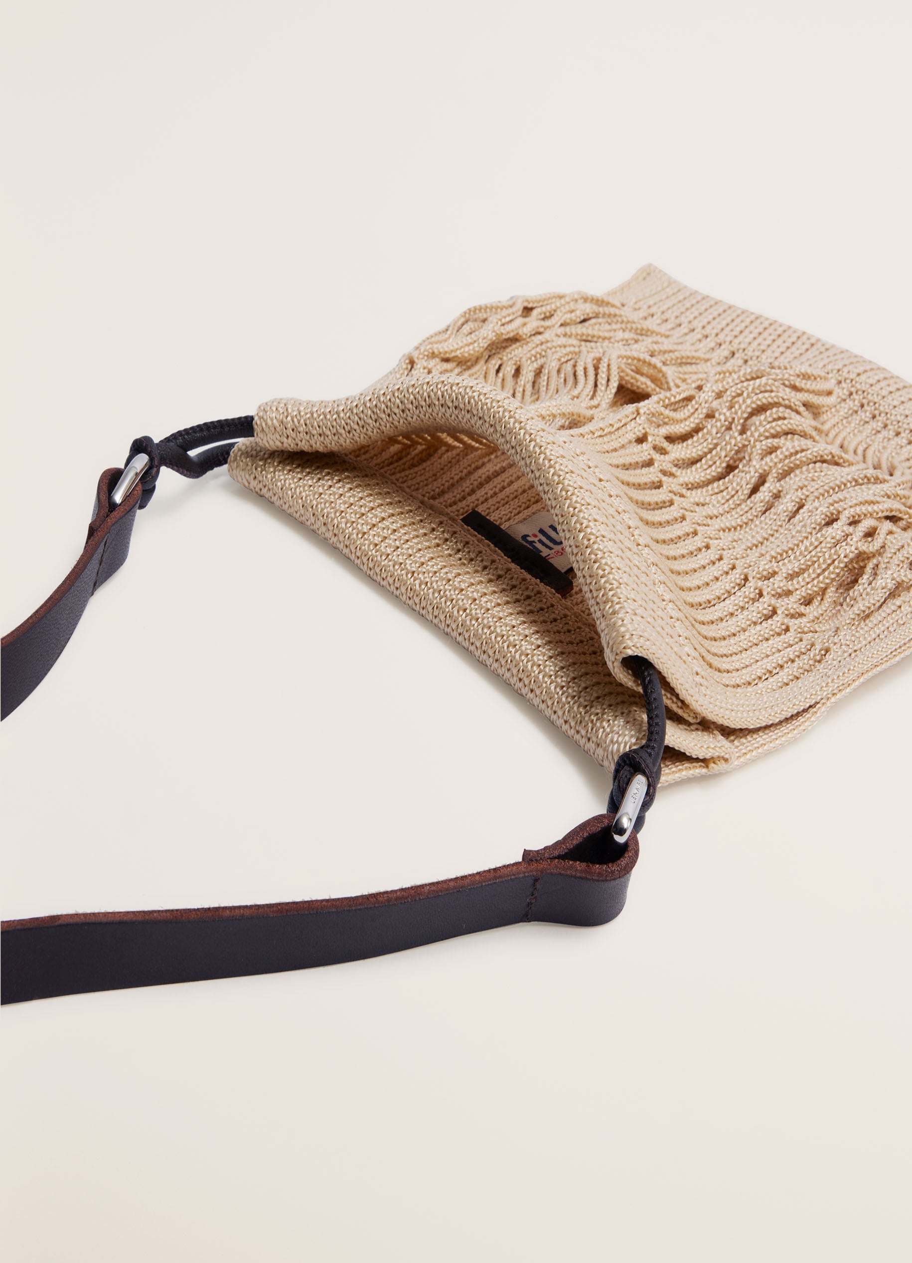 Small FILT Net Bag in Light Beige | LEMAIRE