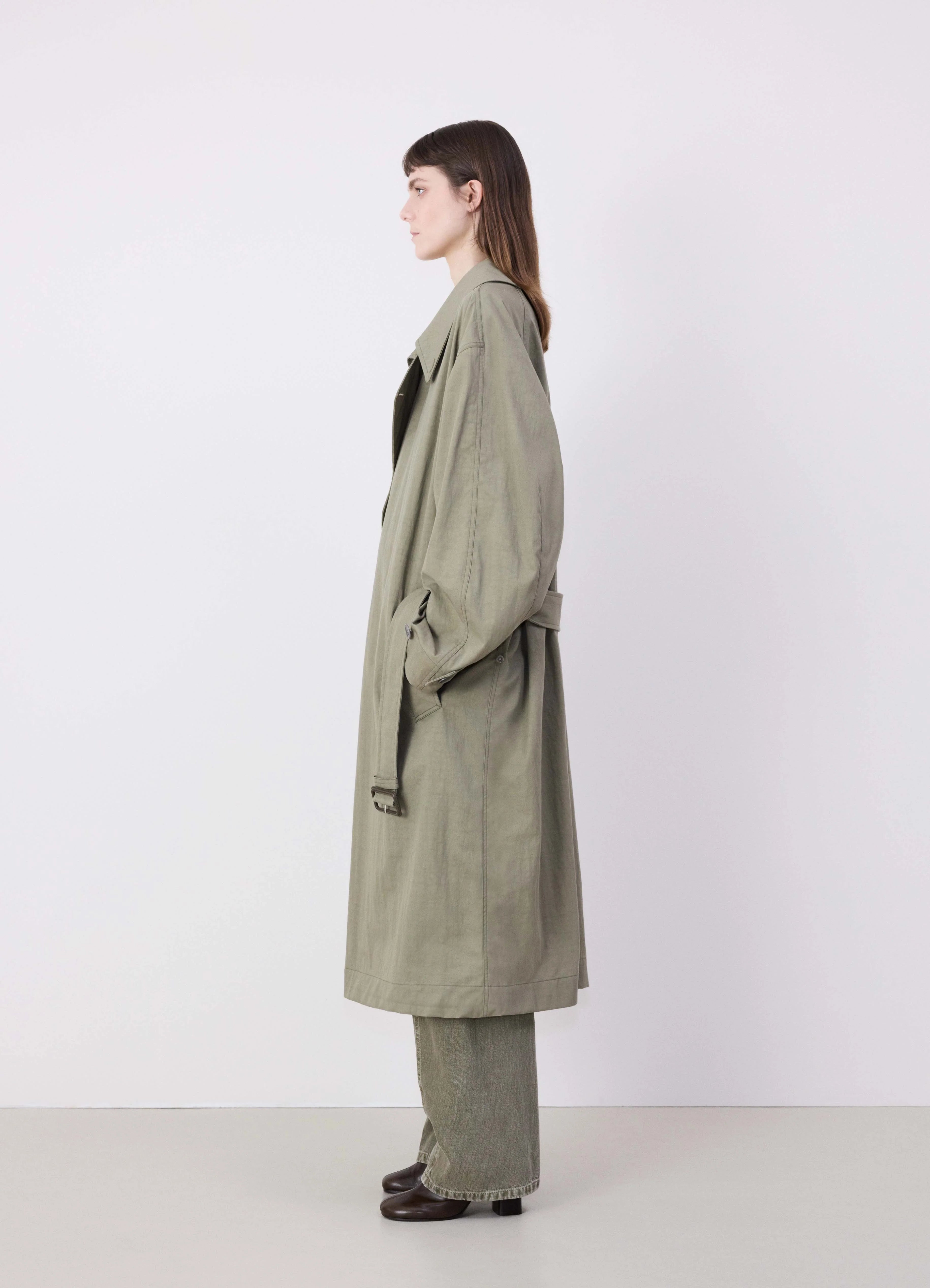 Light Olive Tibetan Trench | LEMAIRE