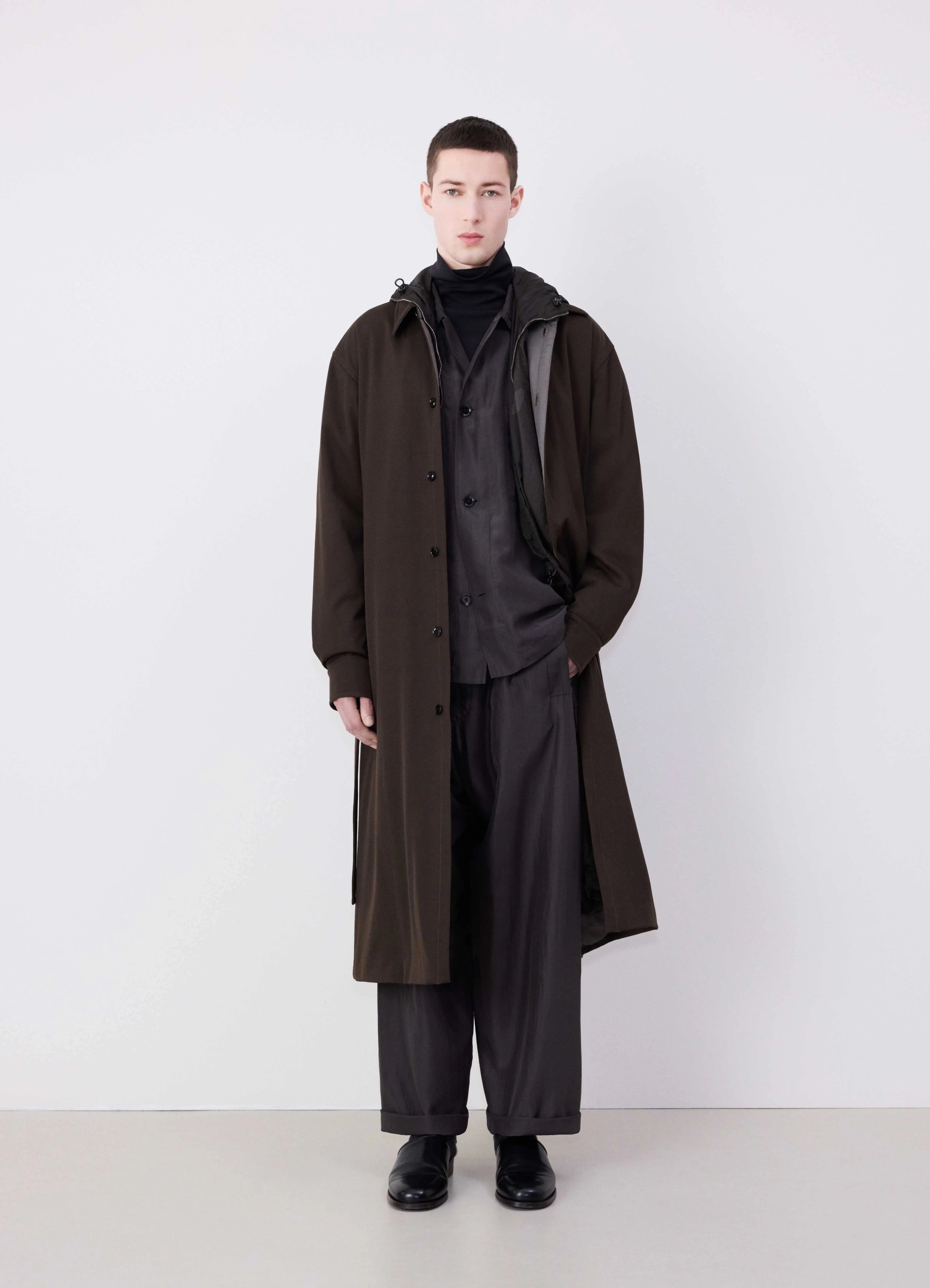 Kobicha brown dress coat