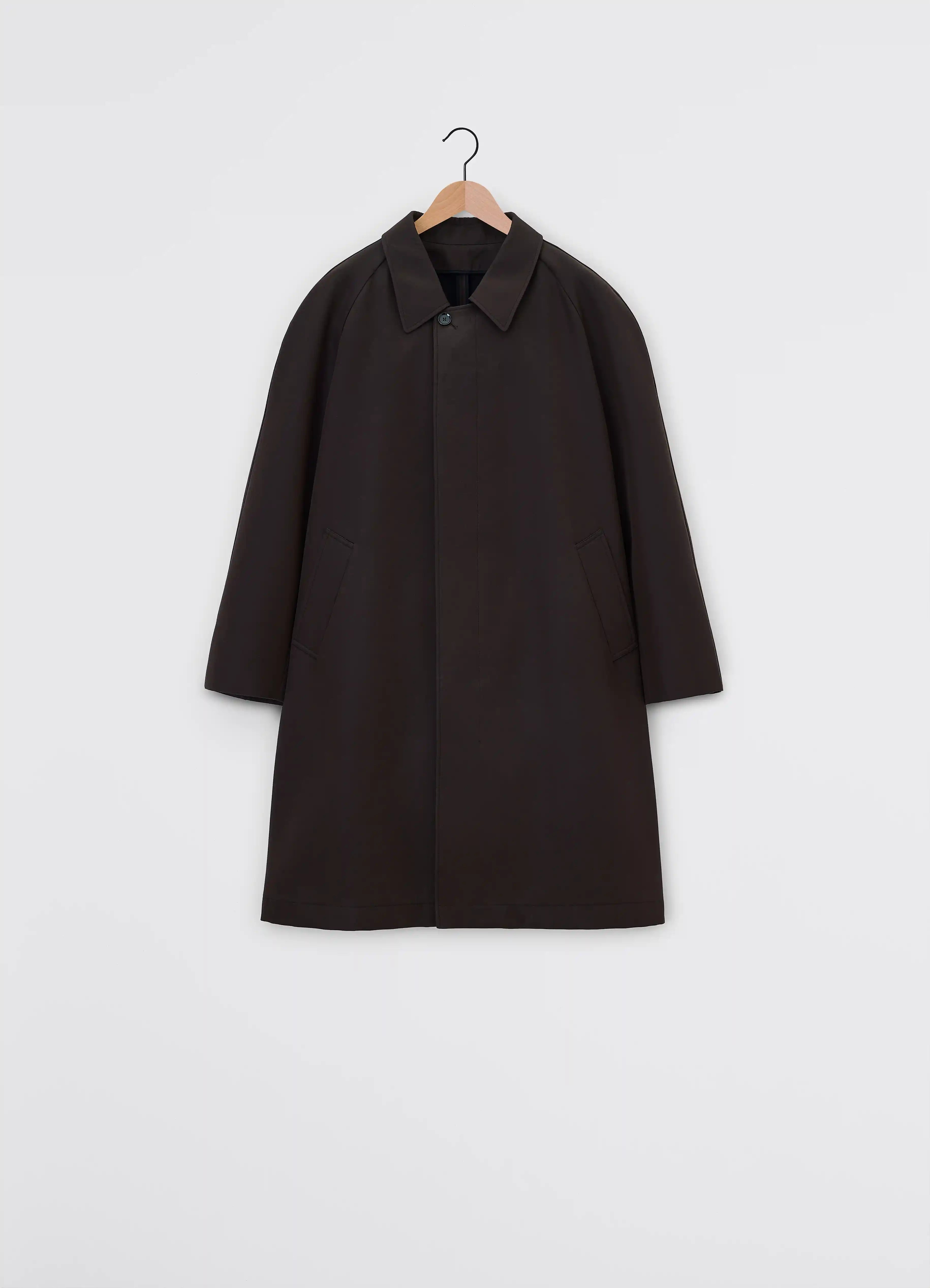 Espresso Car Coat | LEMAIRE