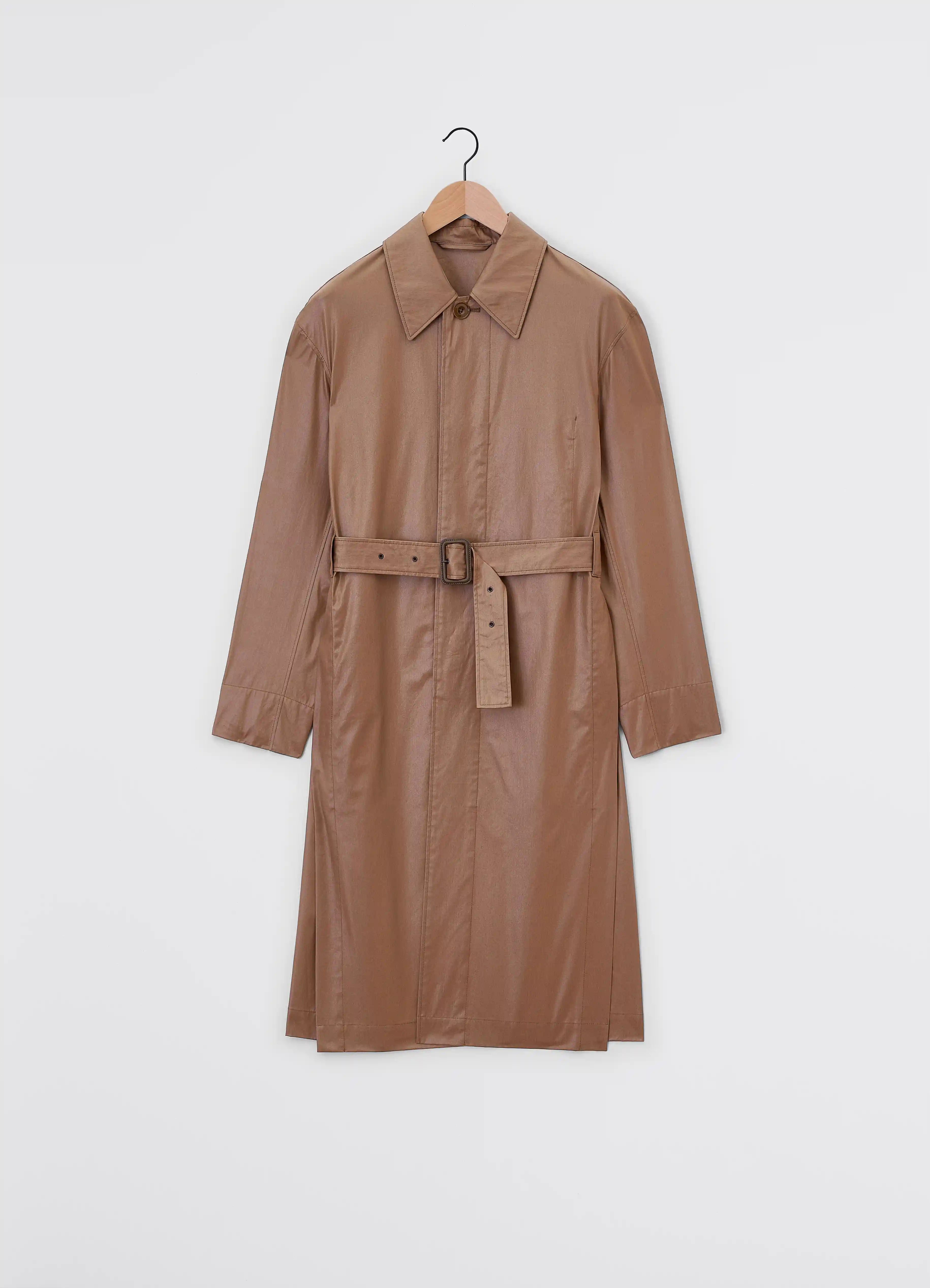 BLACK Short bathrobe duffle coat | LEMAIRE