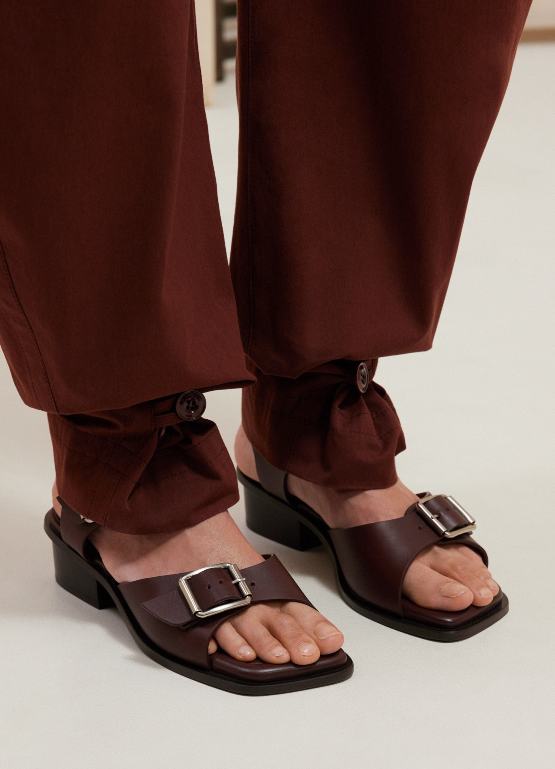 Men's Ankle Straps High Heels Sandals Drag Queen Crossdresser men Shoes |  eBay