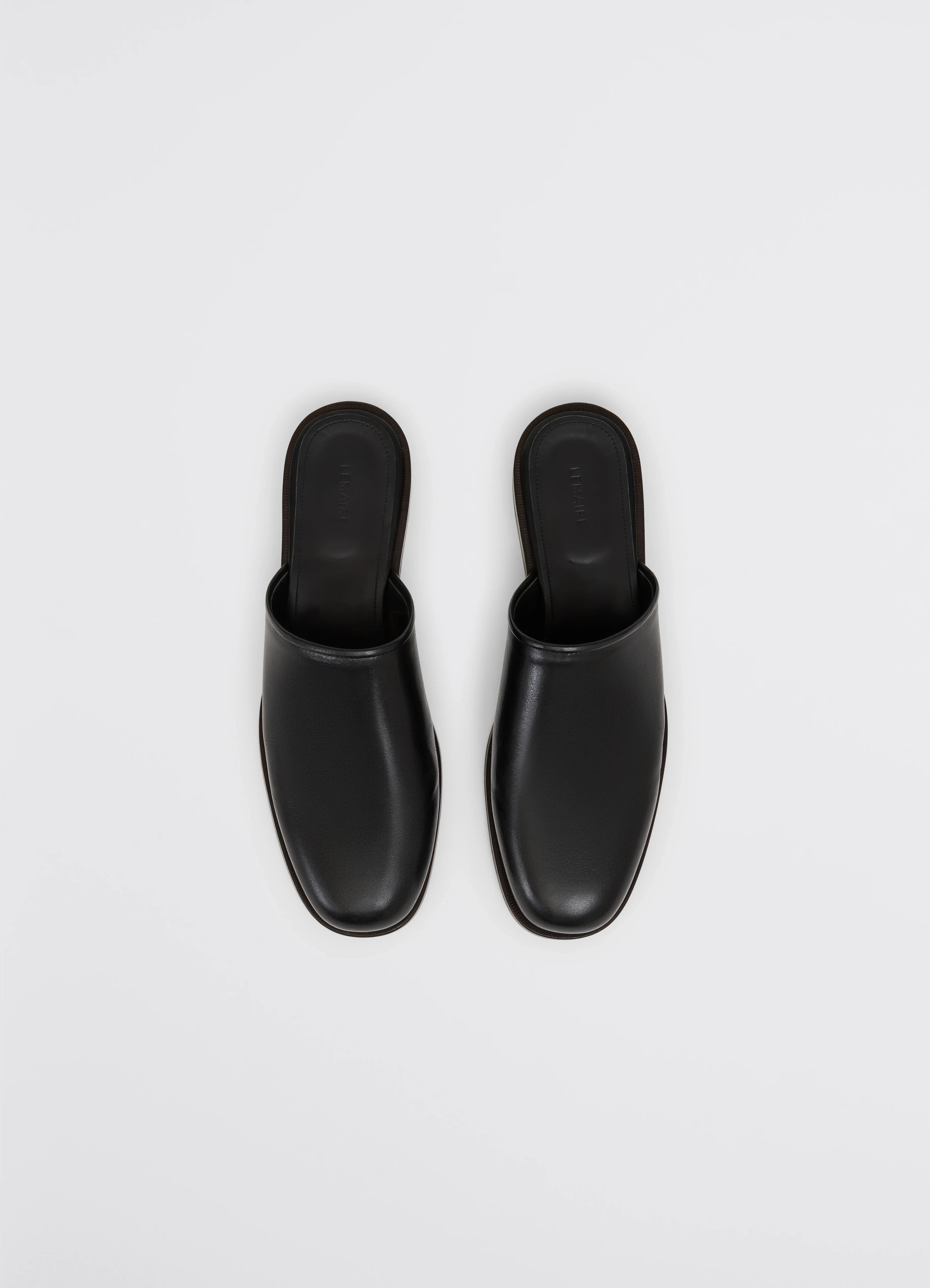 Black Square Mule | LEMAIRE