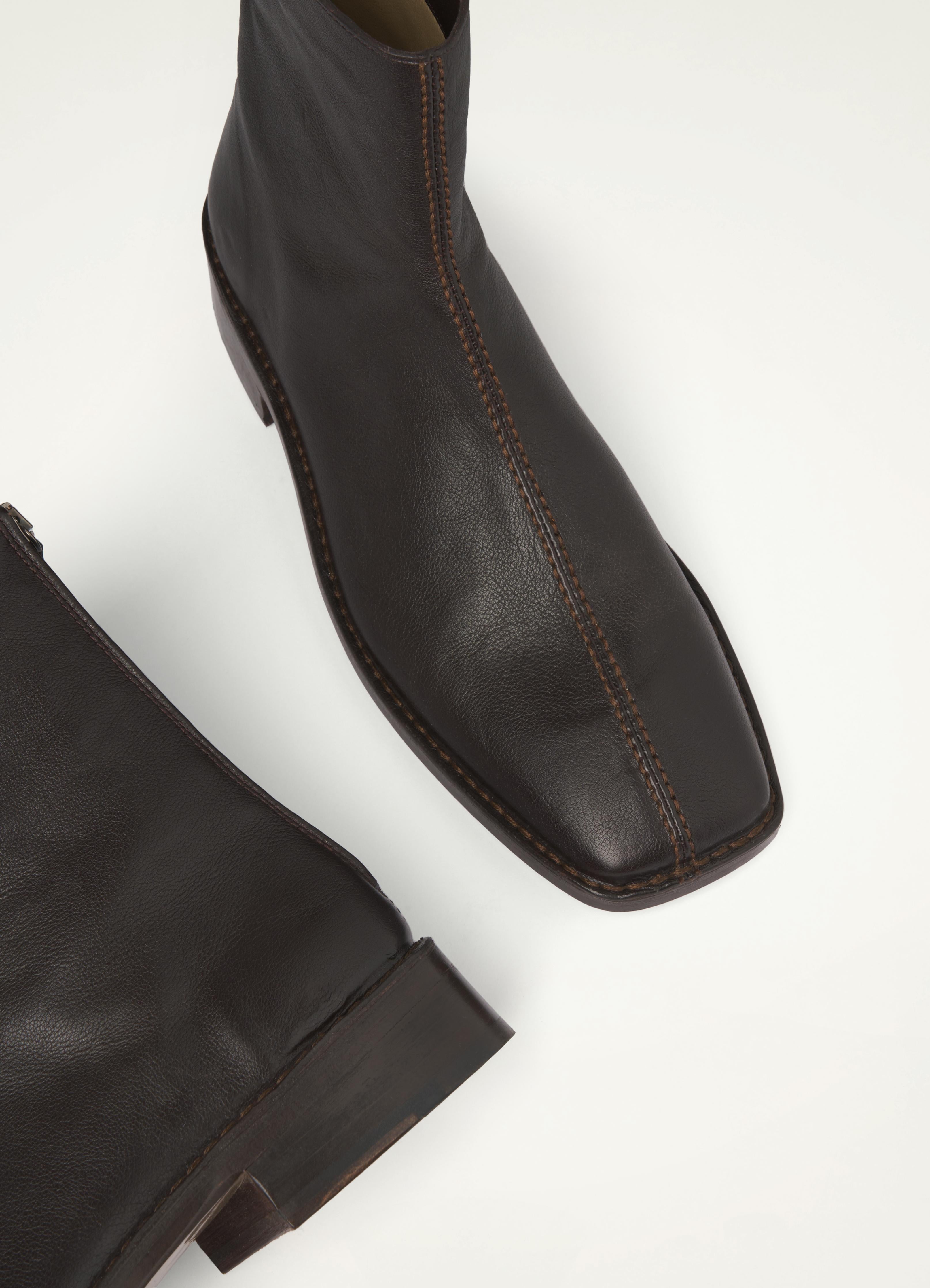 Lemaire ヒールブーツ ZIPPED BOOT 41 - ブーツ