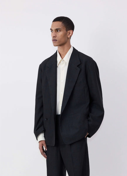 CAVIAR Maxi double breasted jacket | LEMAIRE