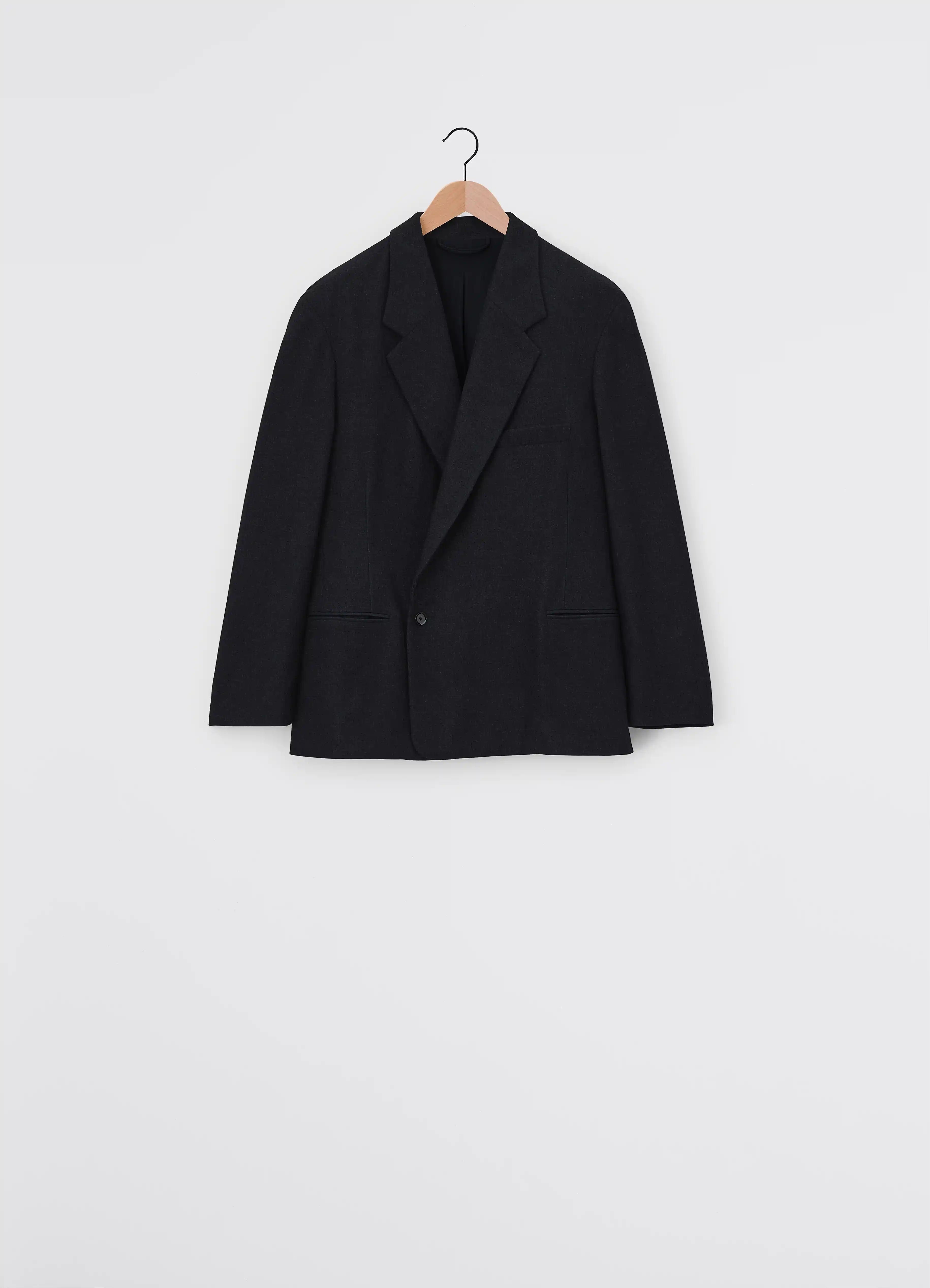 CAVIAR Maxi double breasted jacket | LEMAIRE