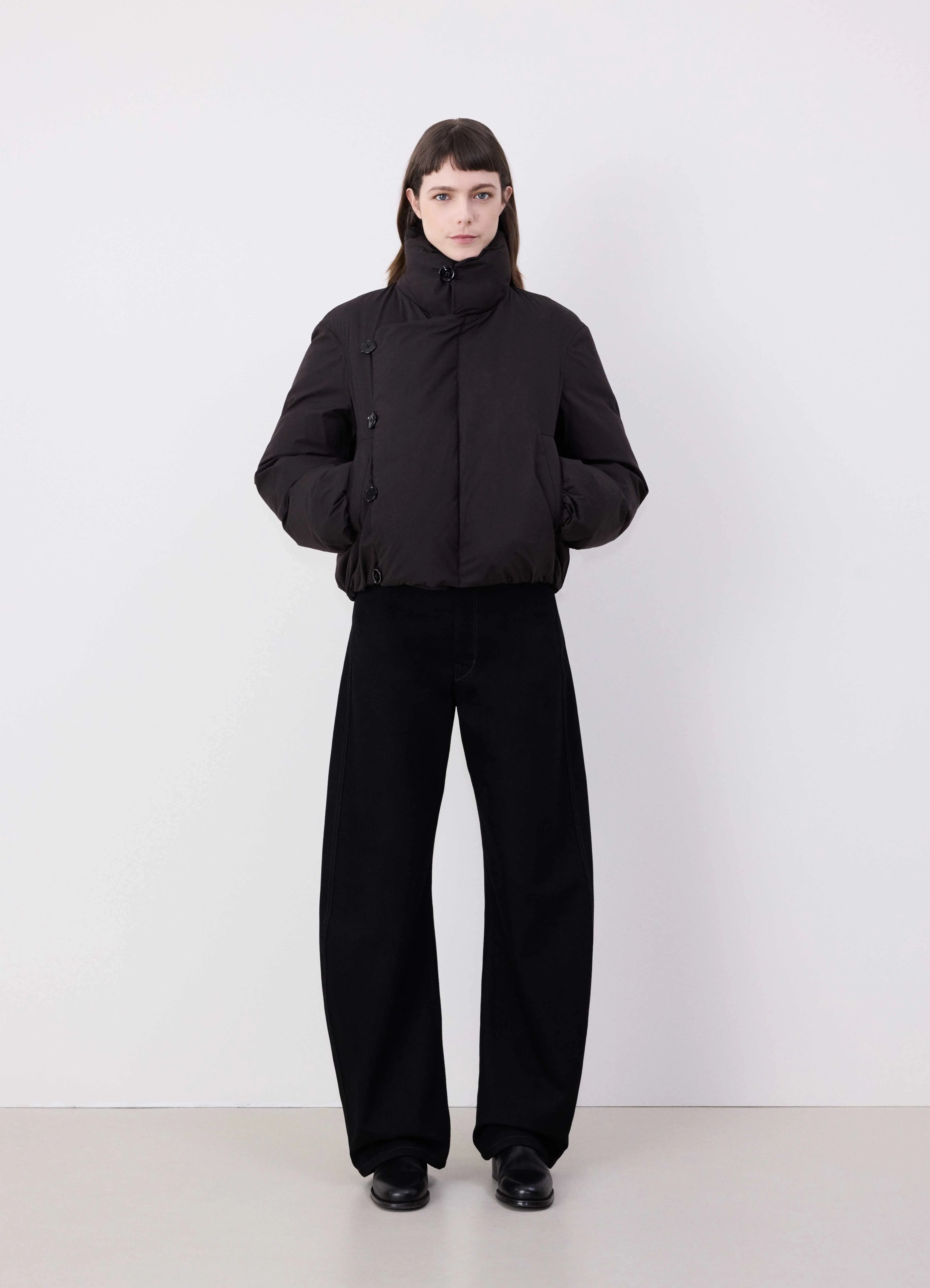 Espresso Short Puffer Blouson | LEMAIRE