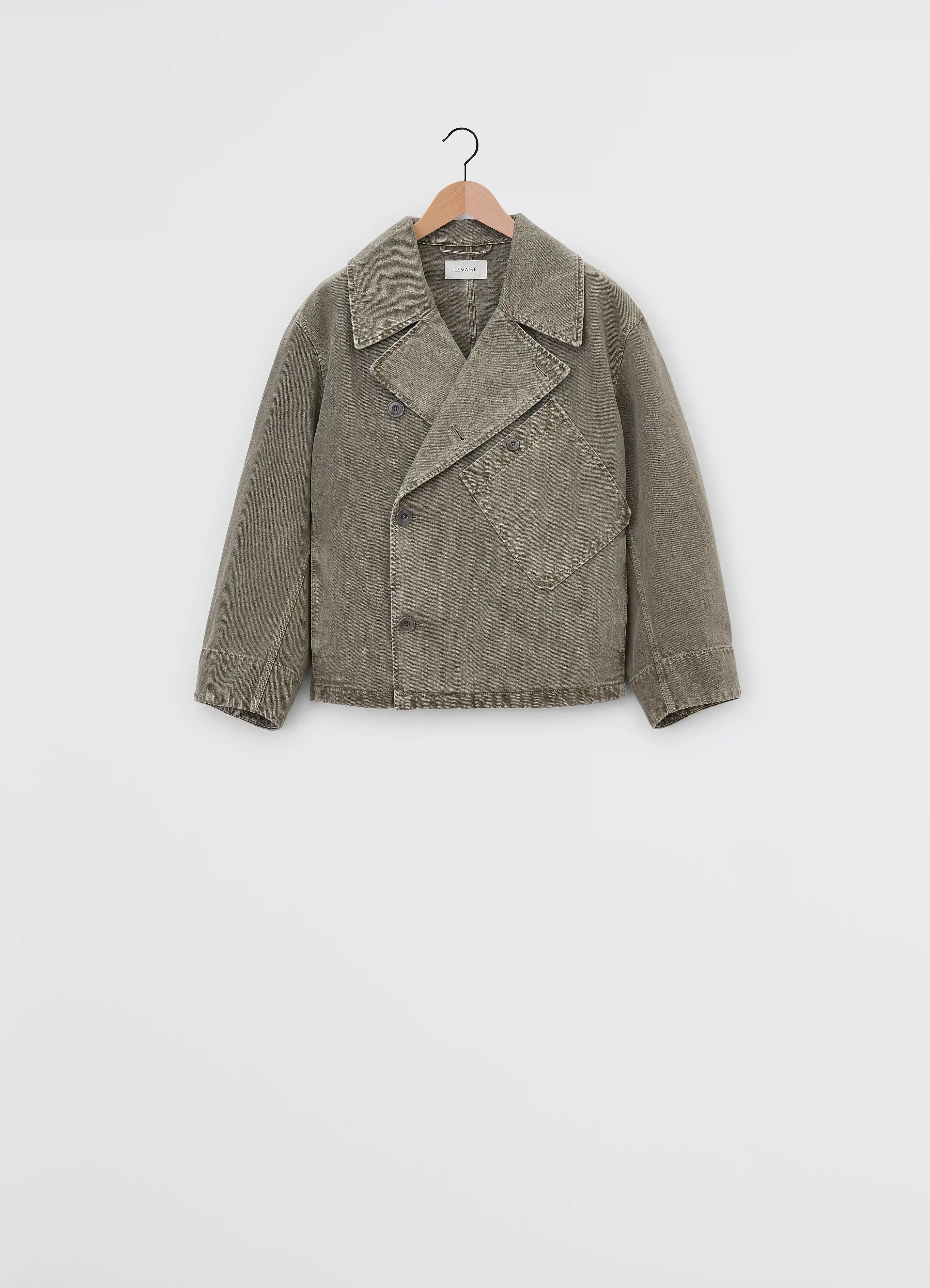 定価15万18AW LEMAIRE WOOL RIB BLOUSON/JAKET - ブルゾン