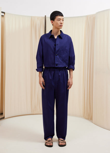 Relaxed Pants in Blue Violet - LEMAIRE