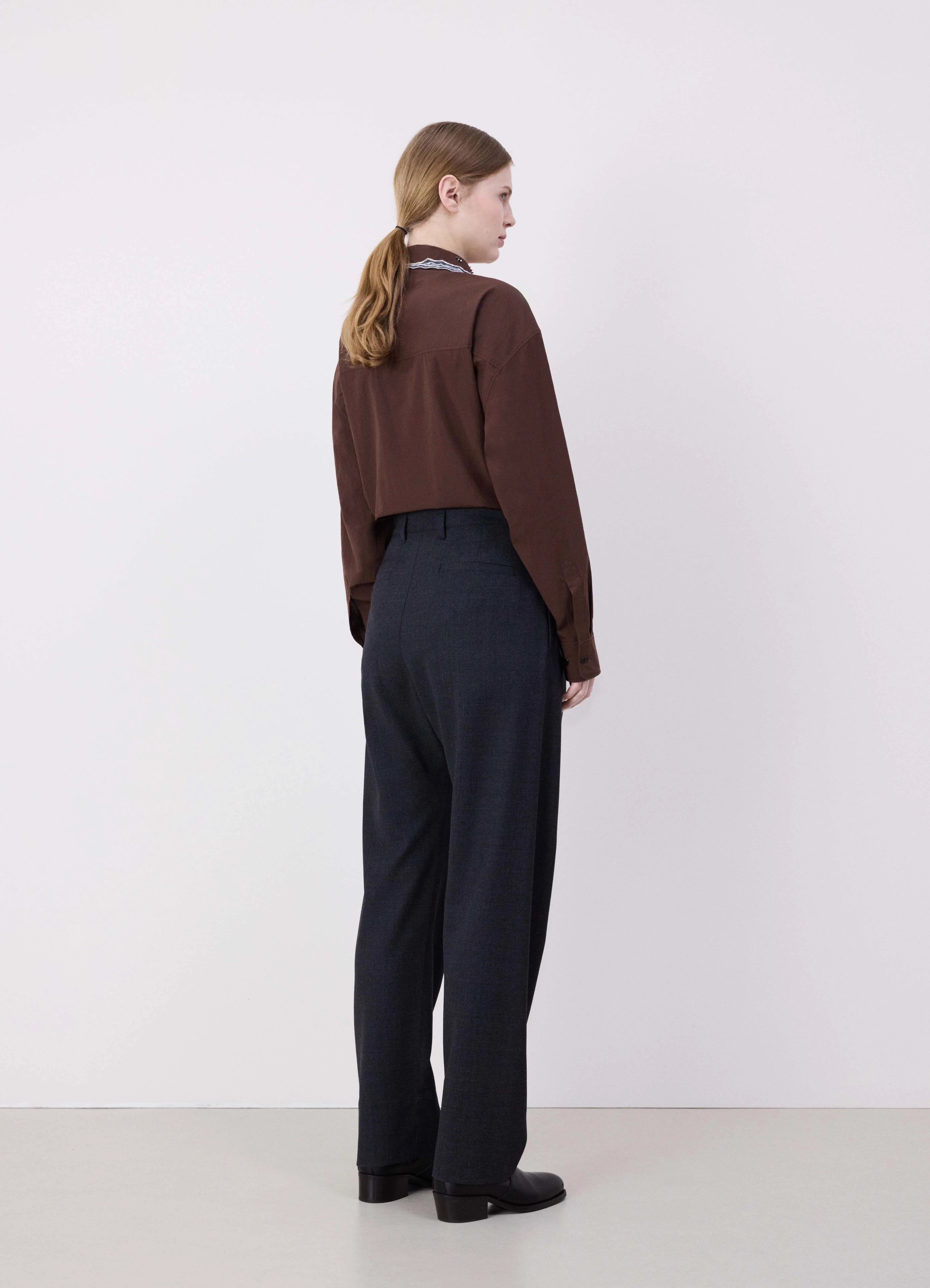 PLEATED TAILORED PANTS