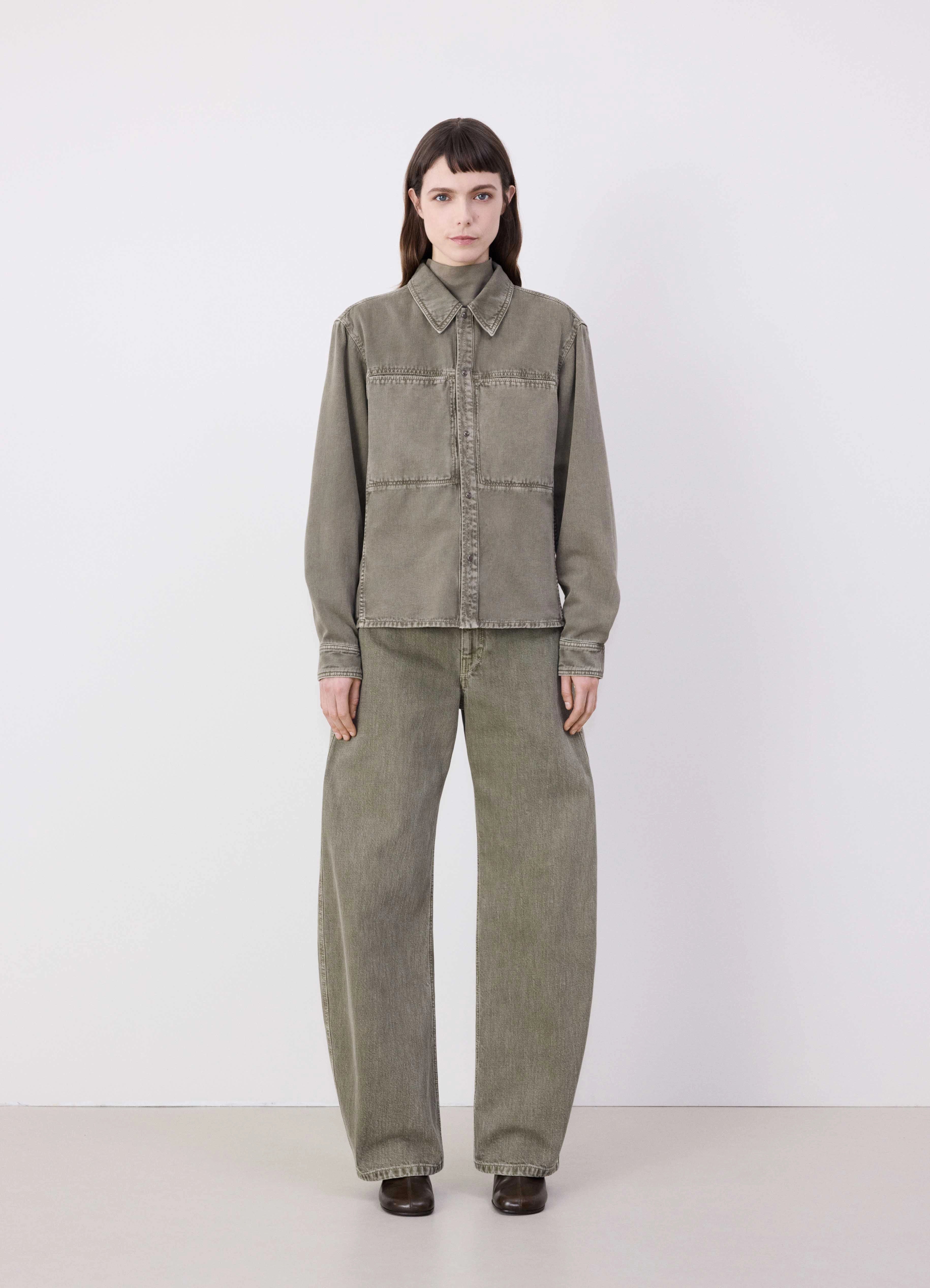 Light Olive Tibetan Trench | LEMAIRE