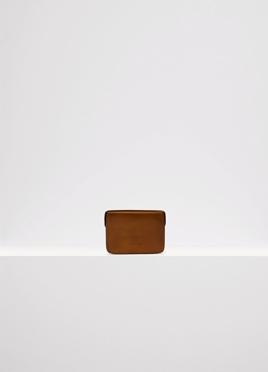 Dark Chocolate Wadded Key Holder | LEMAIRE