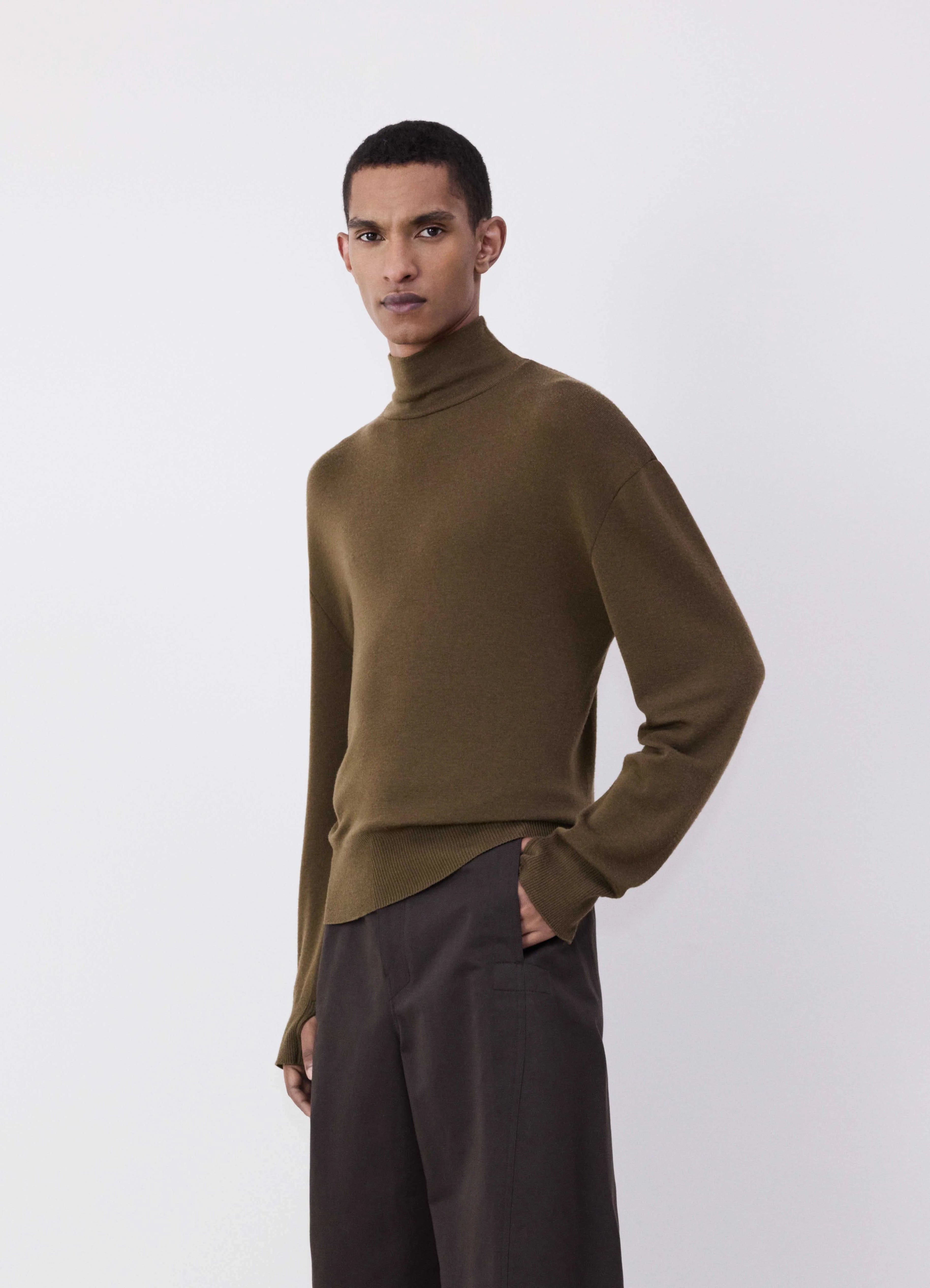 Havana Seamless Turtle Neck Top | LEMAIRE