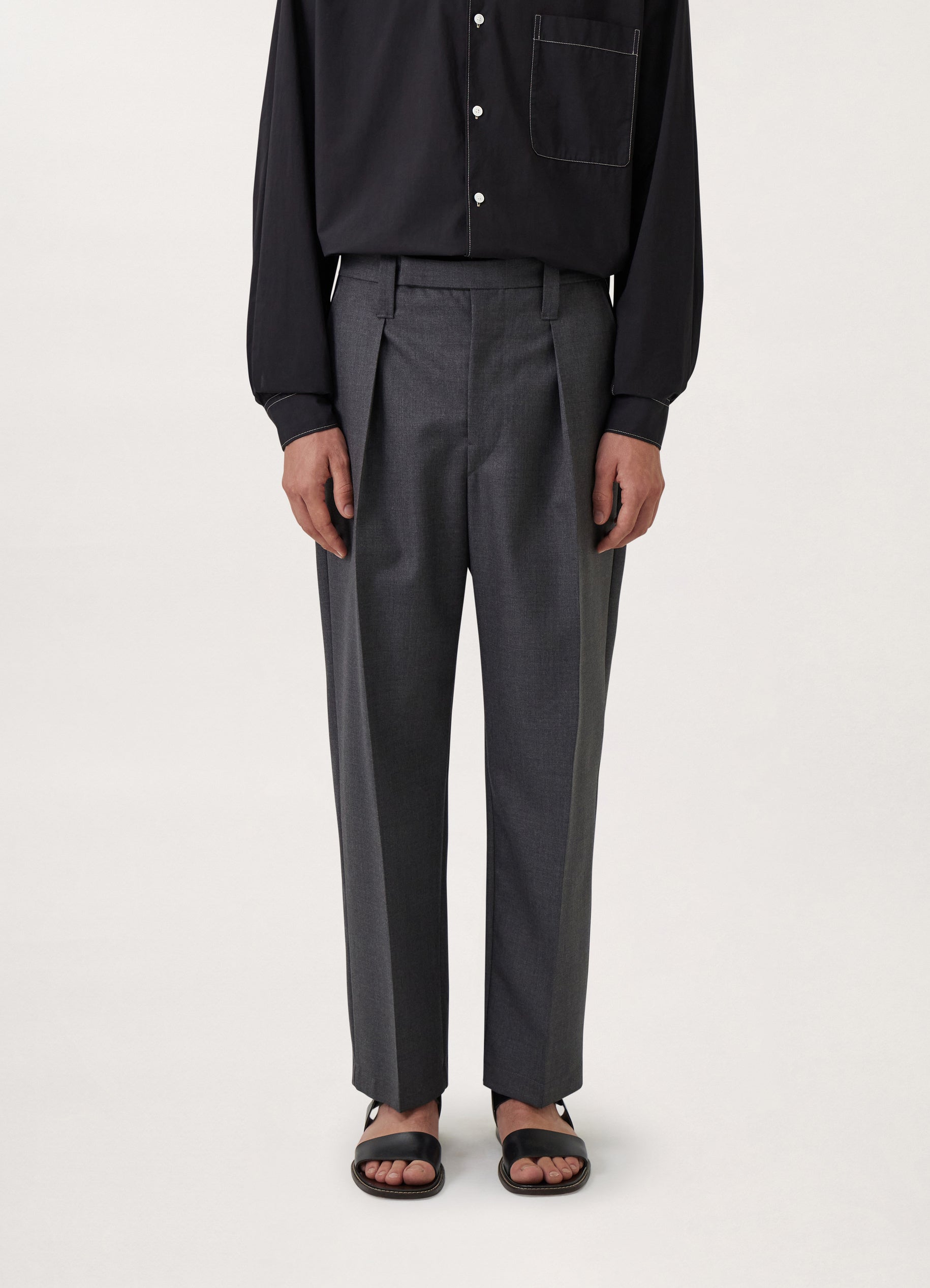 ONE PLEAT PANTS – LEMAIRE