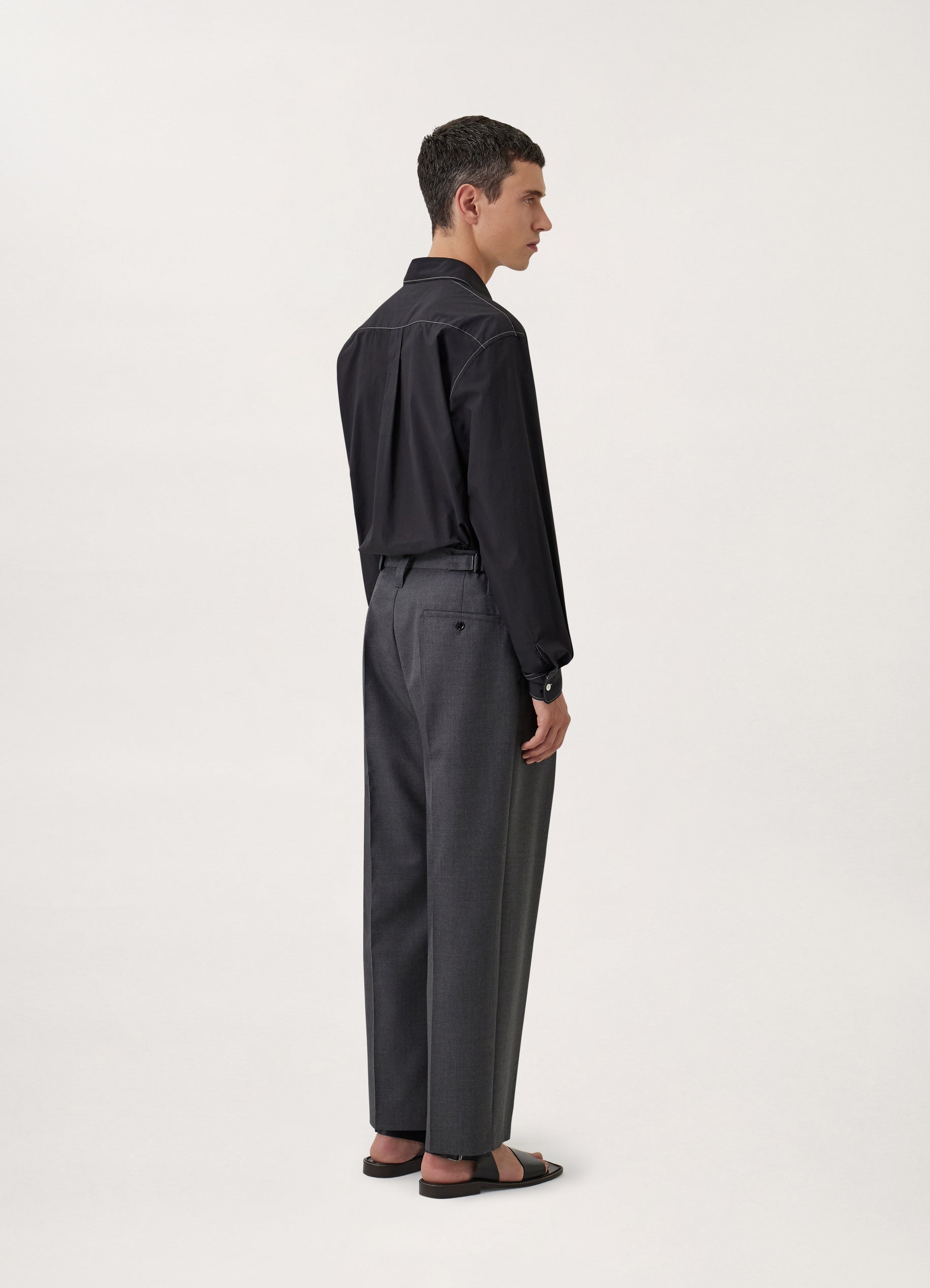 ONE PLEAT PANTS – LEMAIRE