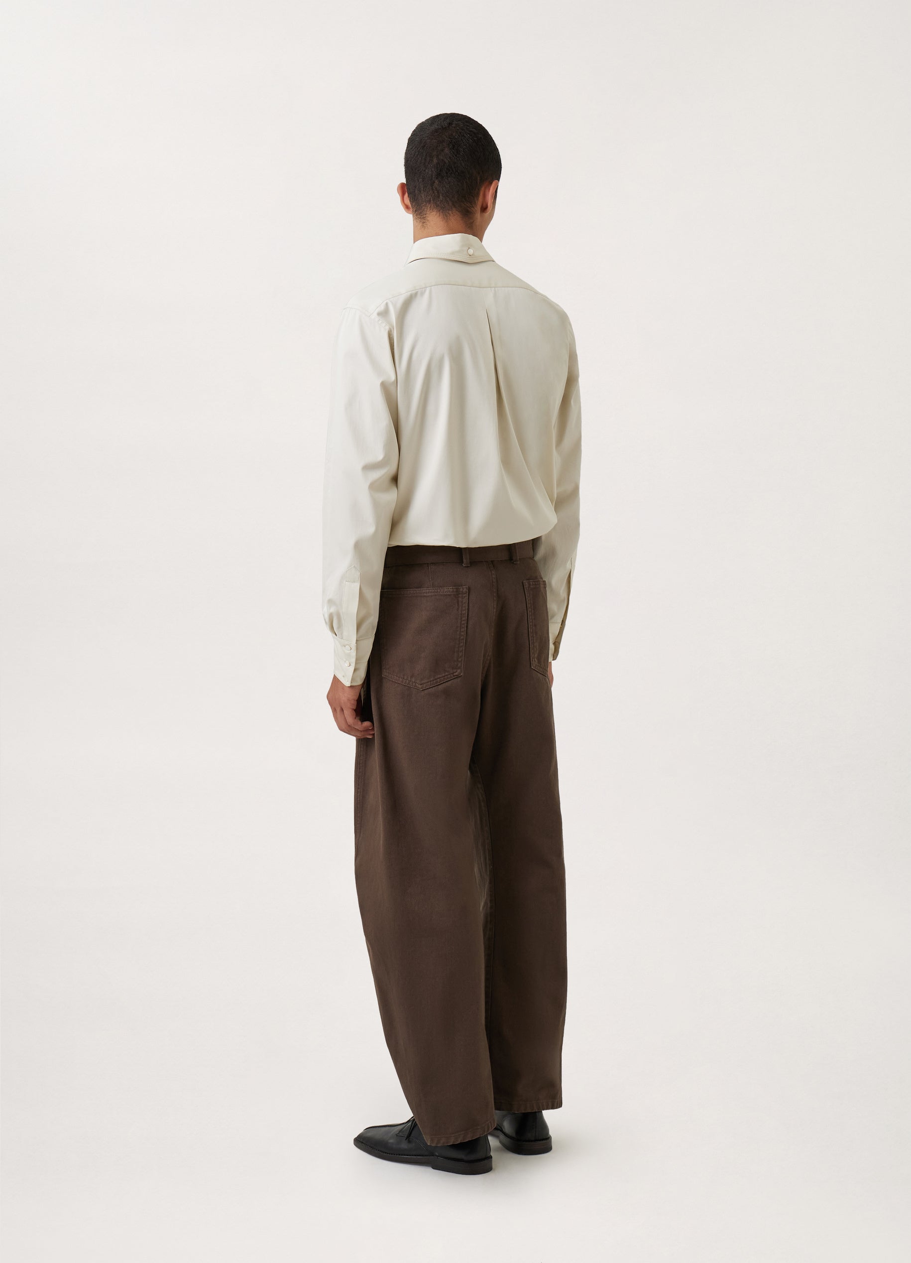 TWISTED BELTED PANTS – LEMAIRE